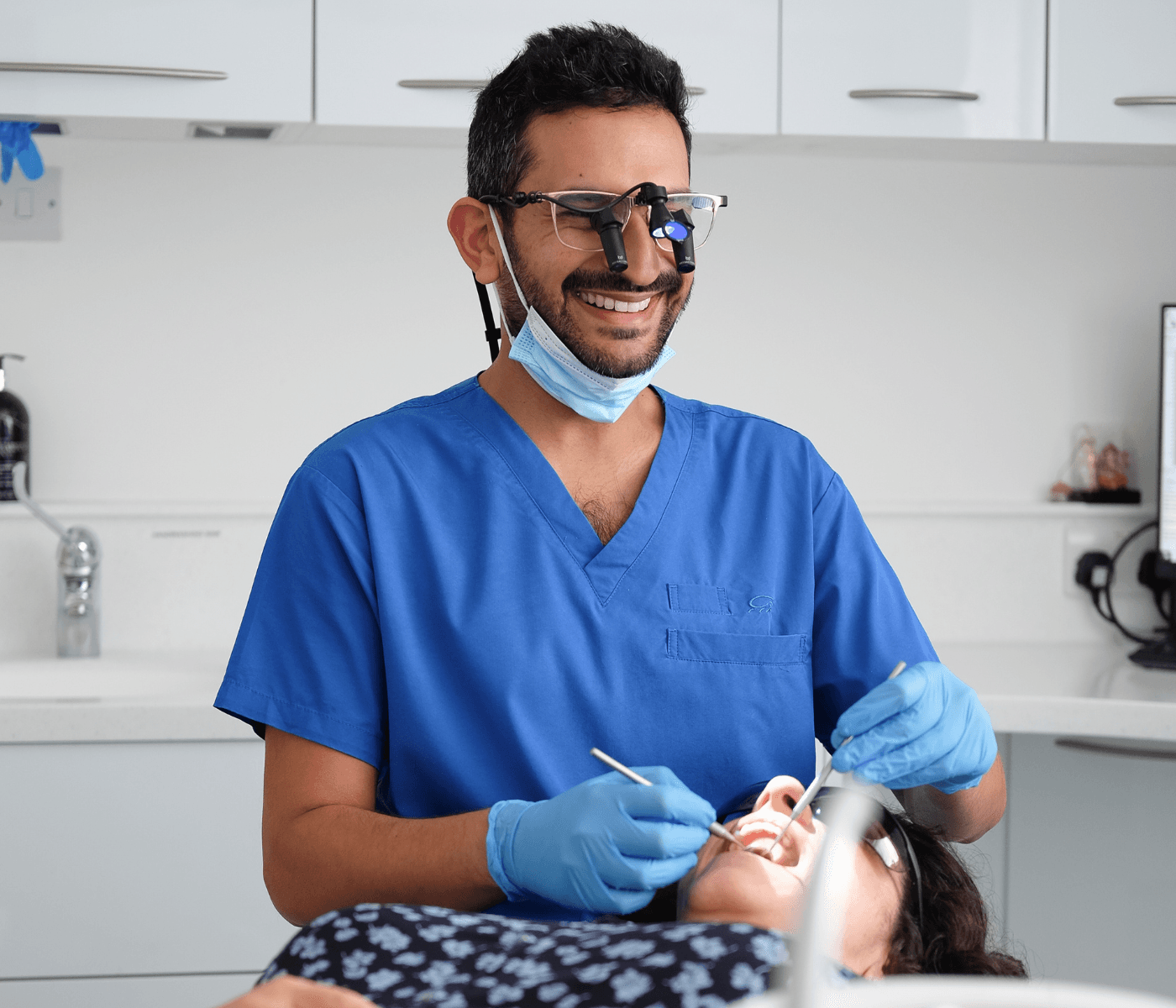 Massetts Road Dental practice interior